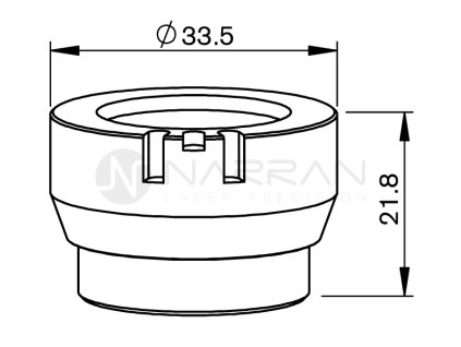 6896 pt orig noz holder it m1 5 dz aluminum