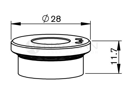 PT-NOZZLE HOLDER KT B2" CON