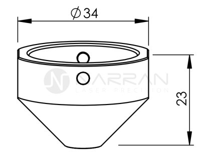 MB-EXOUTER NOZZLE O 4,0 MM
