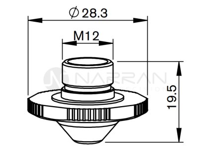 8039 pr nozzle pent o 1 5 cp