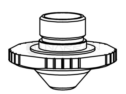 8066 pr nozzle pentagonal 1 0 mm cp