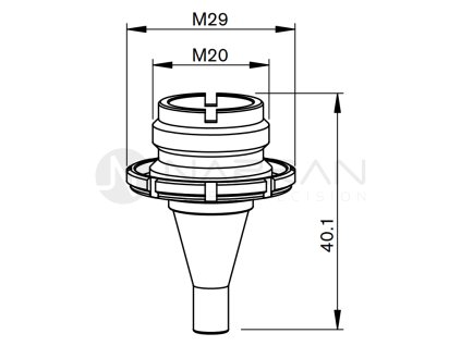 8189 tk inner nozzle o 2 0