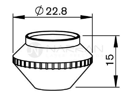 8810 cn tip retainer nut