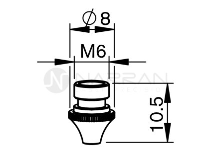 TR-NOZZLE O 1.0 HD CP (10 PACK)