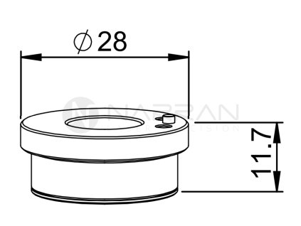 RAYTOOLS M11 NOZZLE HOLDER FOR BM115 ORIGINAL PART