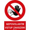 3608 nepovolanym vstup zakazan en cz or de