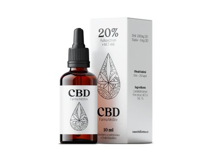 CBD Kapky 20%