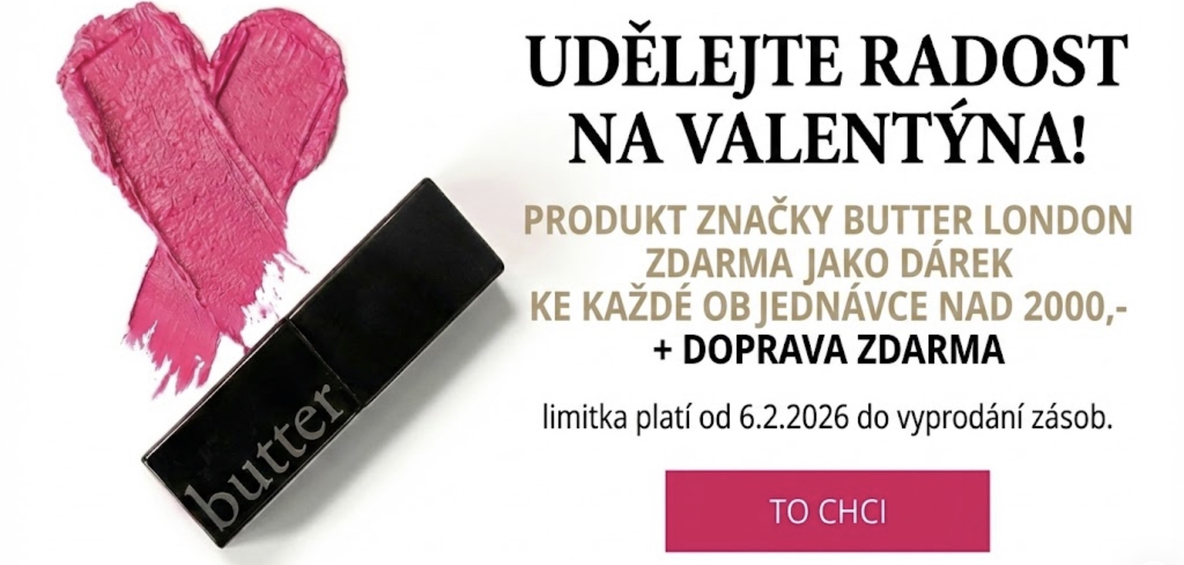 RADOST NA VALENTÝNA rtěnka