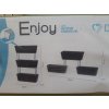 Truhlíky poschoďové 3 nad sebou samozavlažovací ENJOY-zelené