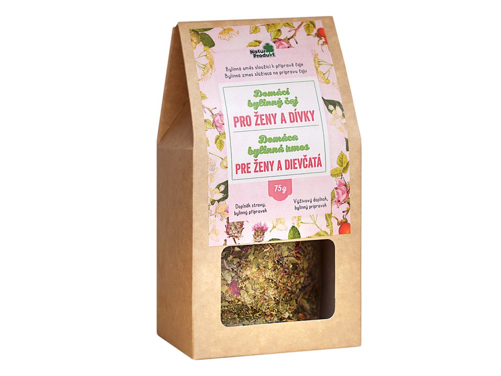 Naturprodukt Čaj pro ženy a dívky