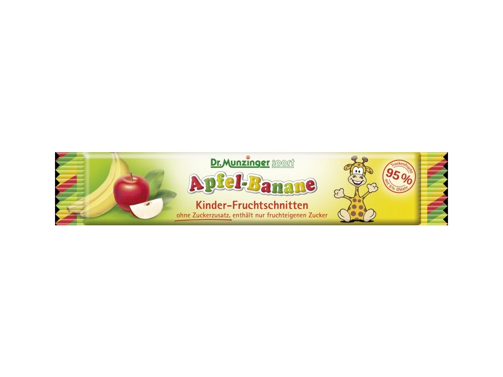 Dr.Munzinger ovocný řez pro děti - jablko + banán