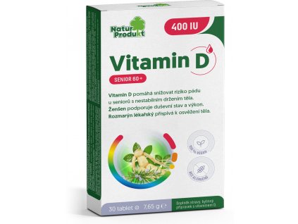 Naturprodukt vitamin D senior 30 tbl