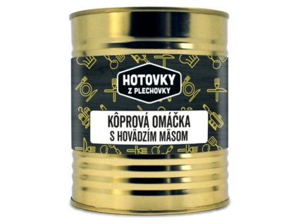 Koprova omacka s hovadzim masom 800