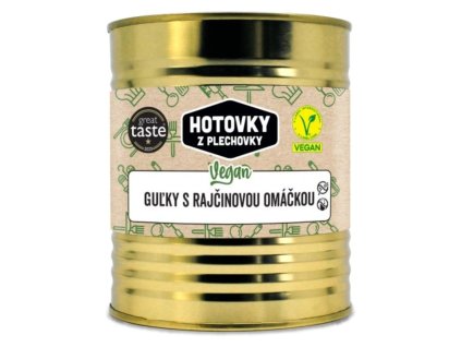 Gulky s rajcinovou omackou vegan 800