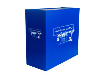 Dárková krabica - navrátilova slivovica 50% 0,5 l