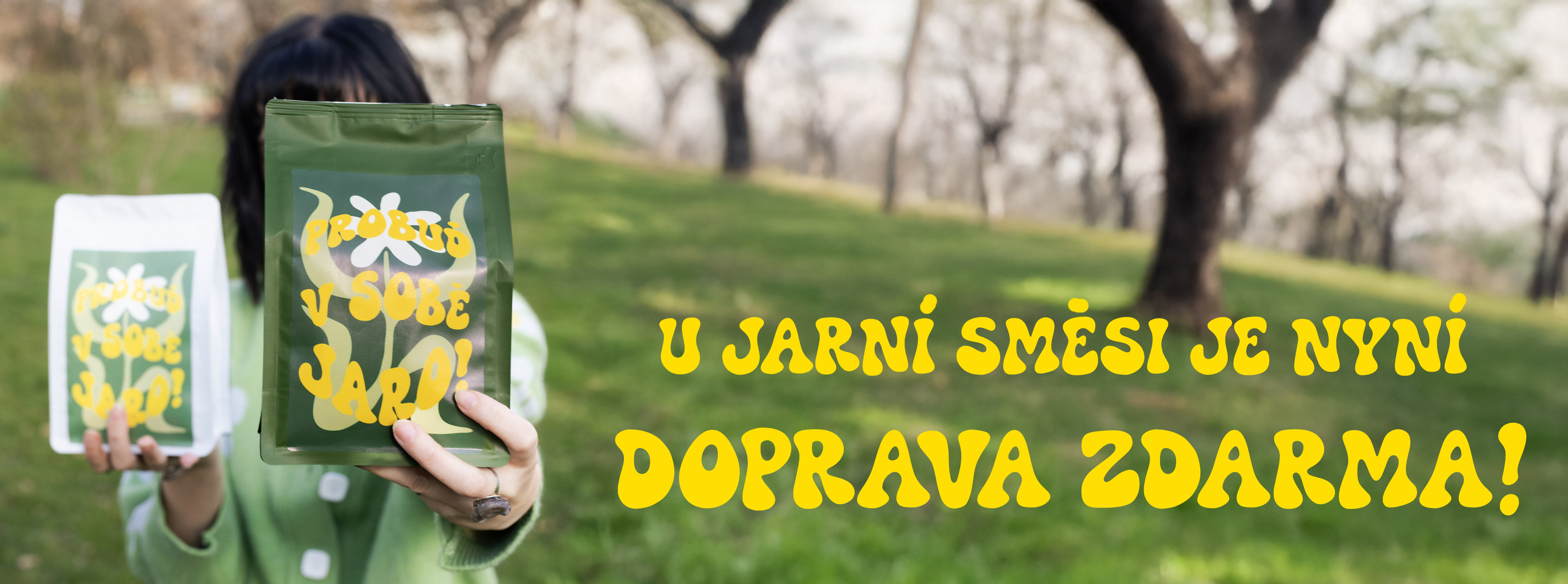 Jarní směs doprava za fre