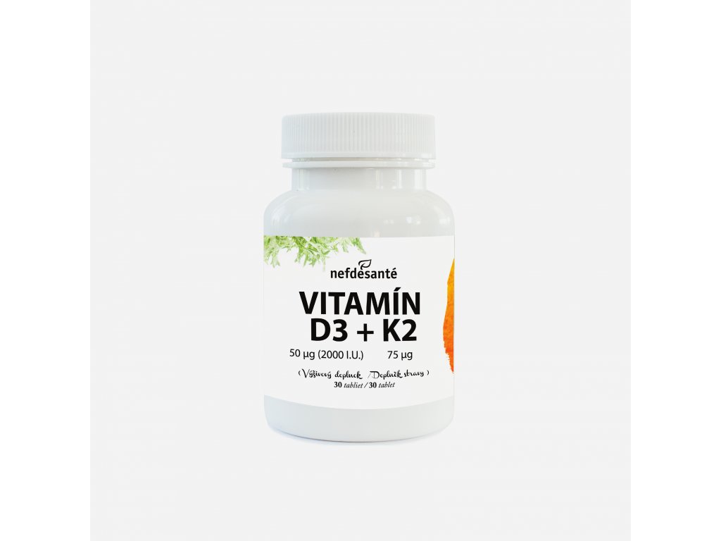 Novinka Vitamín D3+K2