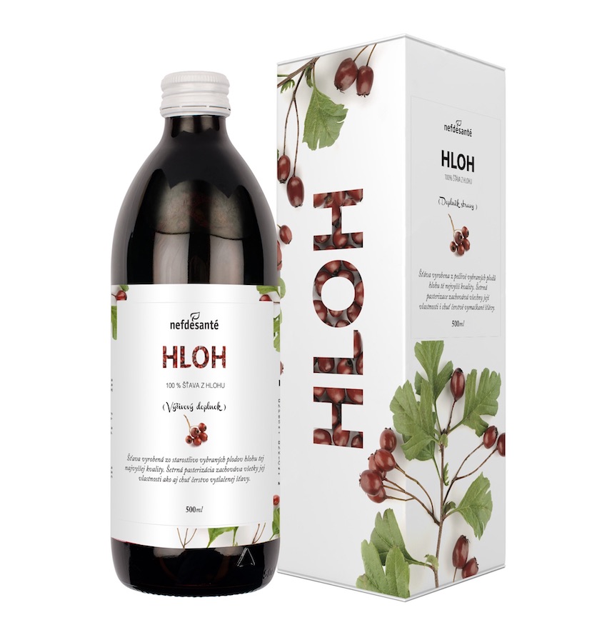 Hloh 500 ml 100% šťáva z Hlohu