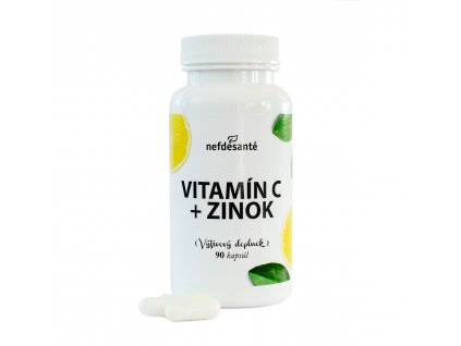 nefdesante Vitamín C + Zinok 90 cps. kapsle