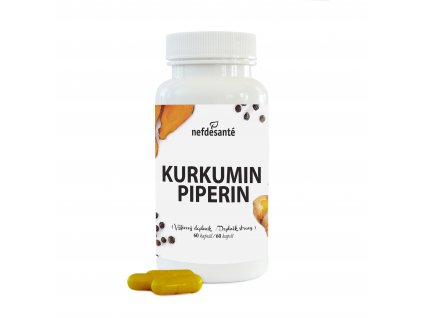 Kurkumin Piperin 60 cps. nefdesante