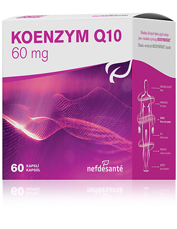 Nef de Santé a.s. KOENZYM Q10 60 mg 60 cps