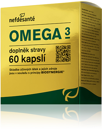 Nefdesanté Omega 3 60 kapslí (přímo od výrobce)