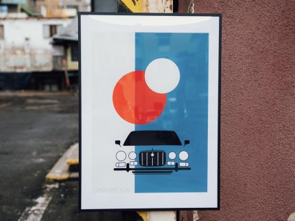 Jaguar XJ12 - Red Sun Geometry