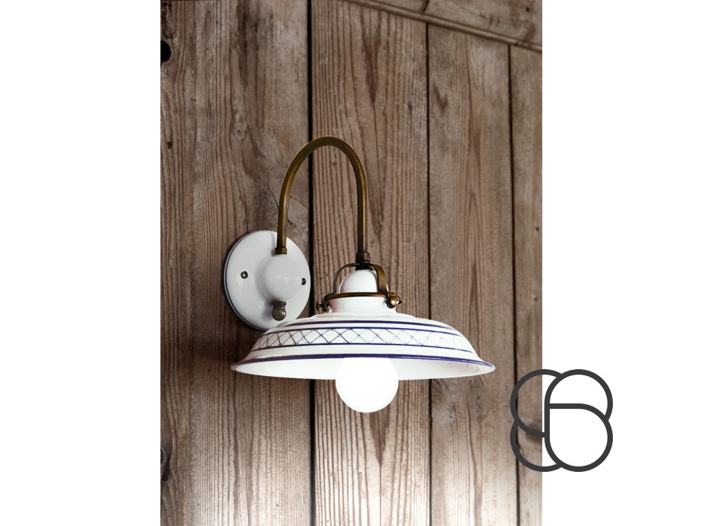 Nástěnná lampa retro Linea Provenza