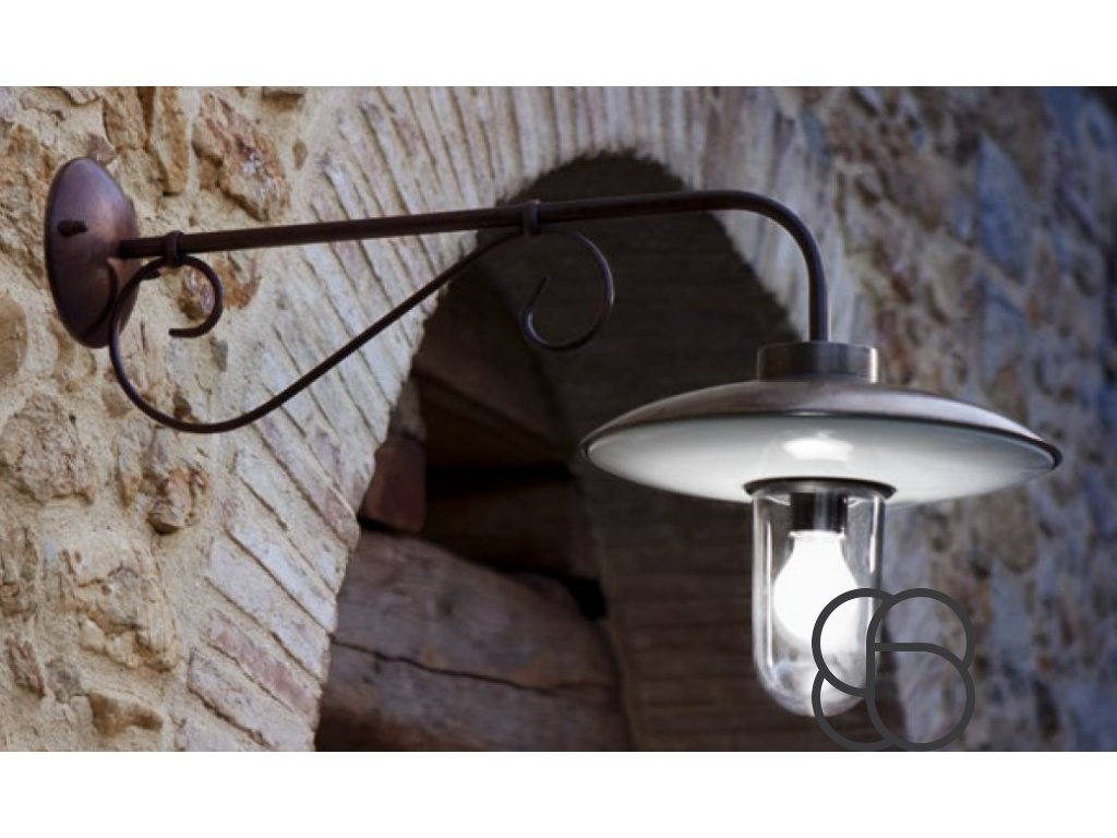 Nástěnná lampa retro Linea Re Lear