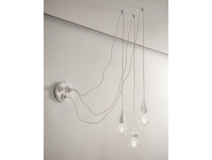 Nástěnné porcelánové svítidlo Linea Fate