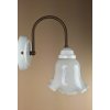 Porcelánová nástěnná lampa retro Linea Torcio