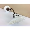 Porcelánová nástěnná lampa retro Linea Duse