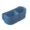 Silikonový bento organizér do středního boxu - modrý