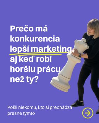 Poznáš ten pocit, keď sa pozrieš na konkurenciu a povieš si: „Veď oni sú slabší než my… tak prečo majú viac zákazníkov?“ 👉...