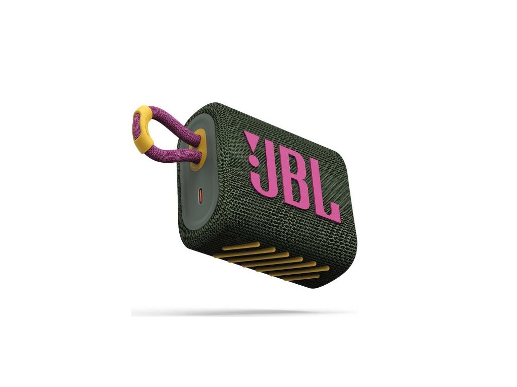 JBL GO3 Bezdrátový reproduktor, Green