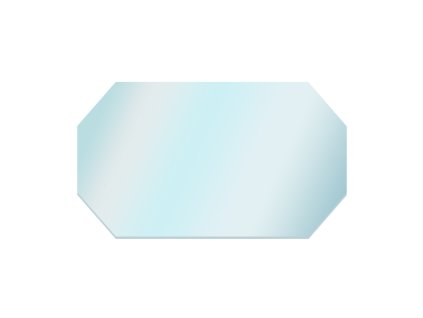 Spodní sklo osmihranné pro Roberto Sport 1777 x 630 x 6 mm