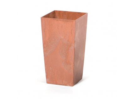Květináč URBI SQUARE BETON EFFECT terakota 12,6 cm
