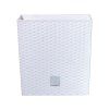 Květináč RATO LOW + vklad bílý 22,3cm