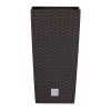 Květináč RATO SQUARE + vklad umbra 32,5cm
