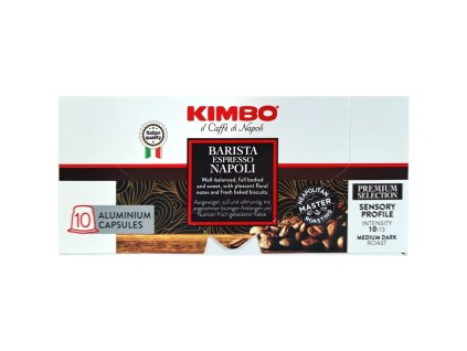 8002200145668 KIMBO Espresso Napoli Nespresso caps.x10