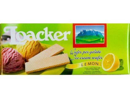 8000380001125 Loacker Waffeln, Lemon – 150 g