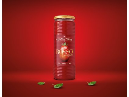 ROSSO GARGANO Passata al Basilico di Puglia in Vetro GR.690