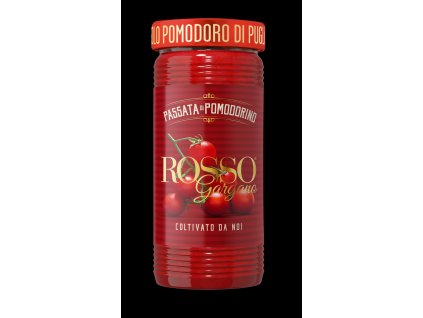 ROSSO GARGANO Passata di Pomodorino di Puglia in Vetro GR.290