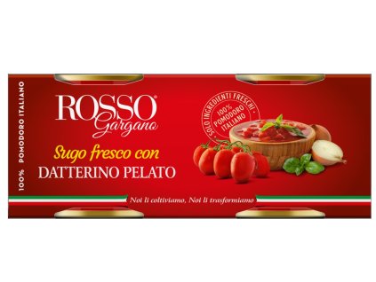 ROSSO GARGANO Sugo Fresco di datterino Pelato Cluster x2 GR.230