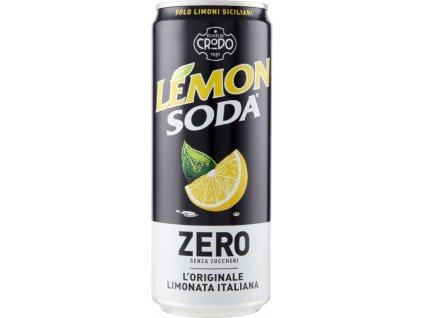 Lemon soda zero 330ml