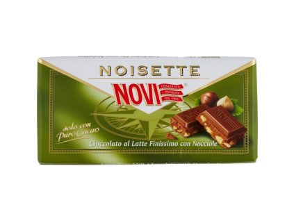 NOVI Tavoletta Cioccholato al Latte e Nocciole  GR.100 - mléčná oříšková čokoláda