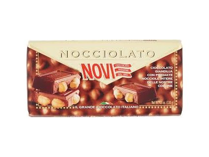 NOVI Tavoletta Nocciolato Gianduia GR.130 oříšková čokoláda Gianduia