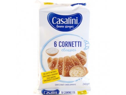 CASALINI Classic croissanty s cukrem 6 x 40g