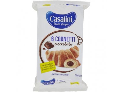CASALINI Cornetti al cioccolato 6 x 40g
