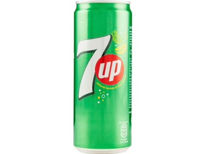 7 UP Latina Sleek ML.330 - limonáda 7UP, PLECH